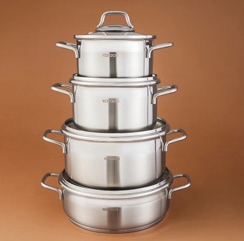 Karaca Stream Bone Saturn 24 Parça 6 Kişilik Yemek Takımı Platin